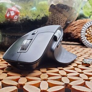 Logitech MX Master 3 wireless programmable mouse with USB connectivity